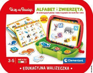 Edukacyjna walizeczka. Alfabet i zwierzęta