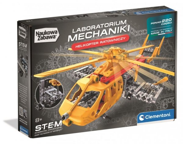 Laboratorium mechaniki. Helikopter ratowniczy
