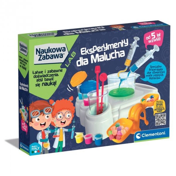 Naukowa zabawa. Eksperymenty dla malucha