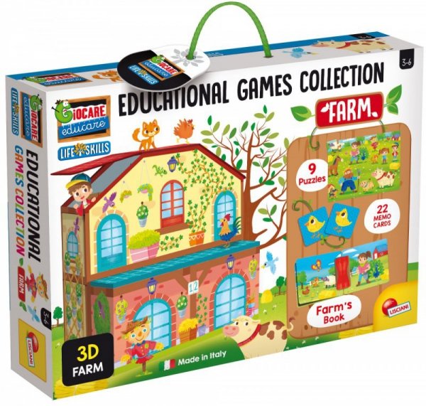 Zestaw gier edukacyjnych. Farma 72736