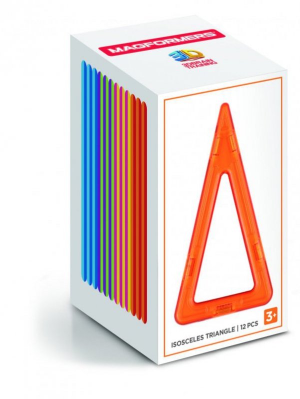 Magformers. Trójkąty wysokie 12 elementów