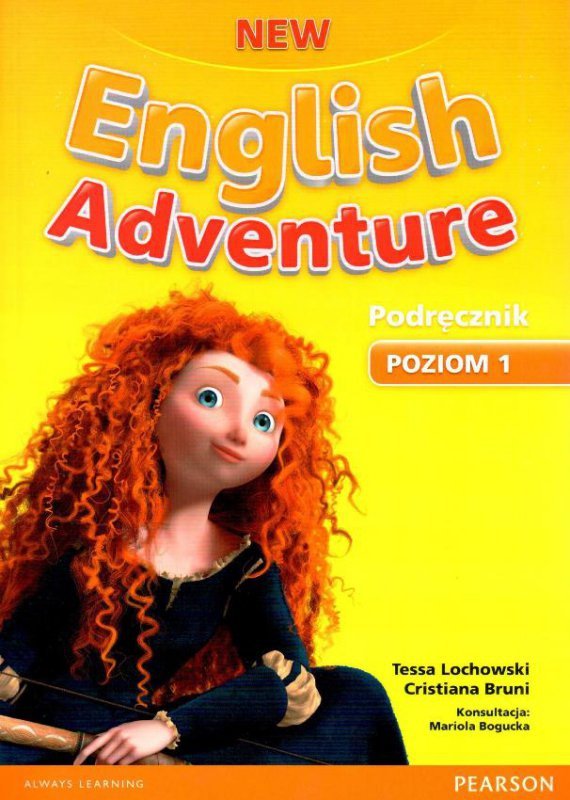 New English Adventure PL 1 PB +DVD OOP