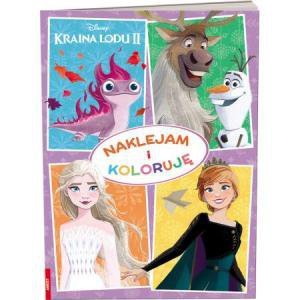 Kraina lodu 2. Naklejam i koloruję. Wydawnictwo Ameet