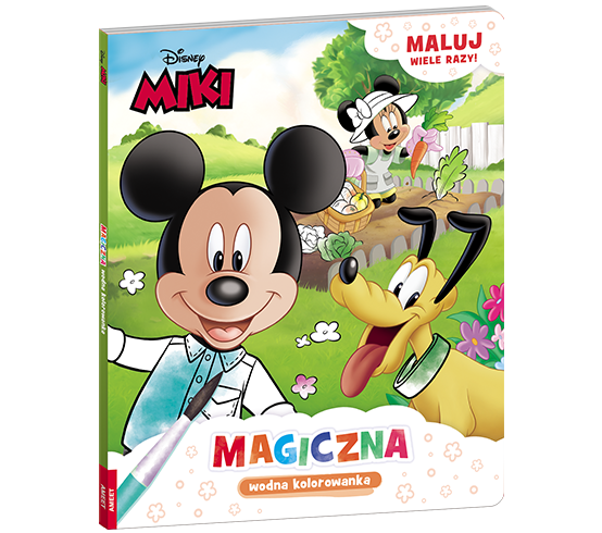 Disney Miki. Magiczna wodna kolorowanka