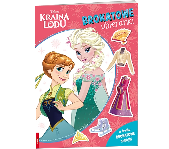 Disney Kraina Lodu. Brokatowe ubieranki