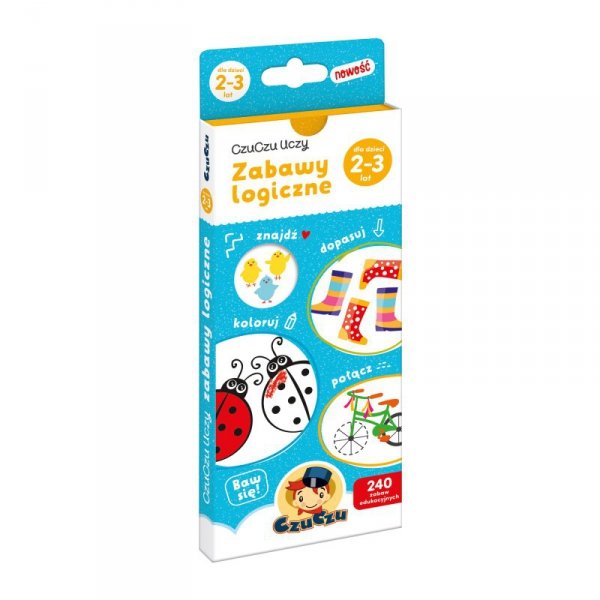 CzuCzu. CzuCzu uczy. Zabawy logiczne dla dzieci 2-3lata