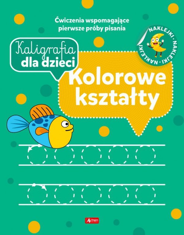 Kolorowe kształty. Kaligrafia dla dzieci