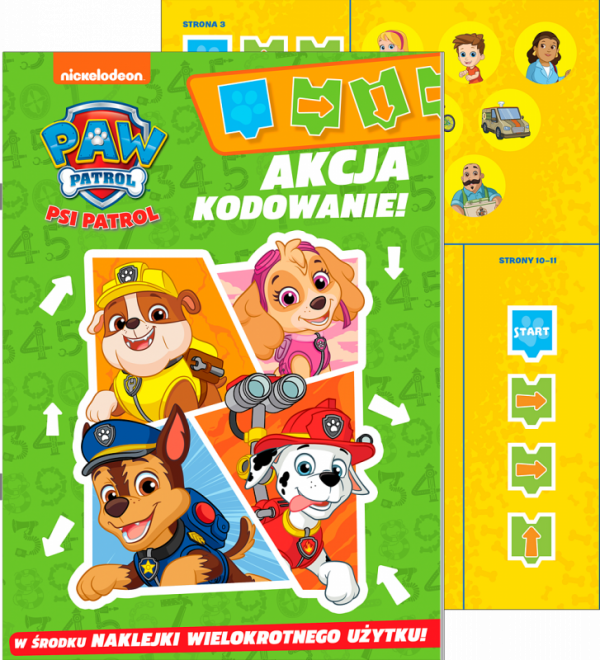 Psi Patrol. Nauka kodowania cz. 1 Akcja kodowanie