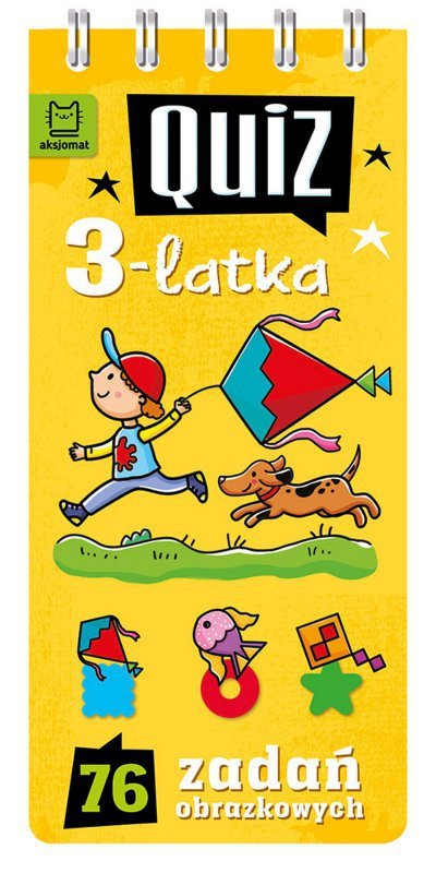 Quiz 3-latka. 76 zadań obrazkowych