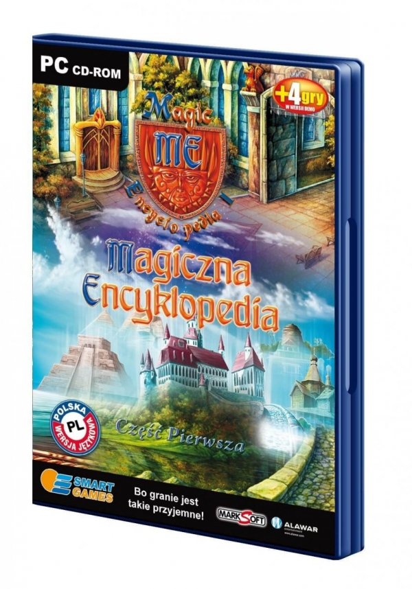 Magiczna encyklopedia 1. Magic encyclopedia. Smart games. PC CD-ROM + 4 gry w wersji demo