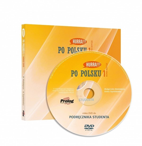 DVD Video do HURRA PO POLSKU 1. Podręcznik studenta. Nowa Edycja