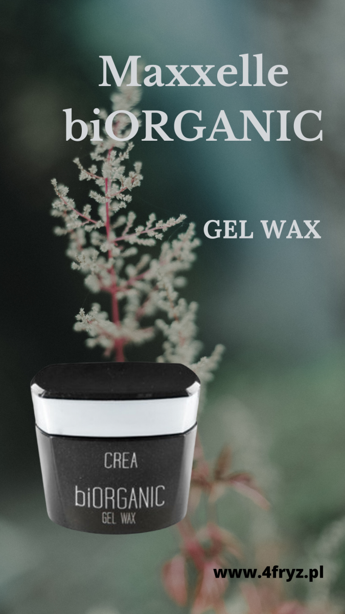 MAXXelle biORGANIC GEL WAX- żel woskowy 50ml.