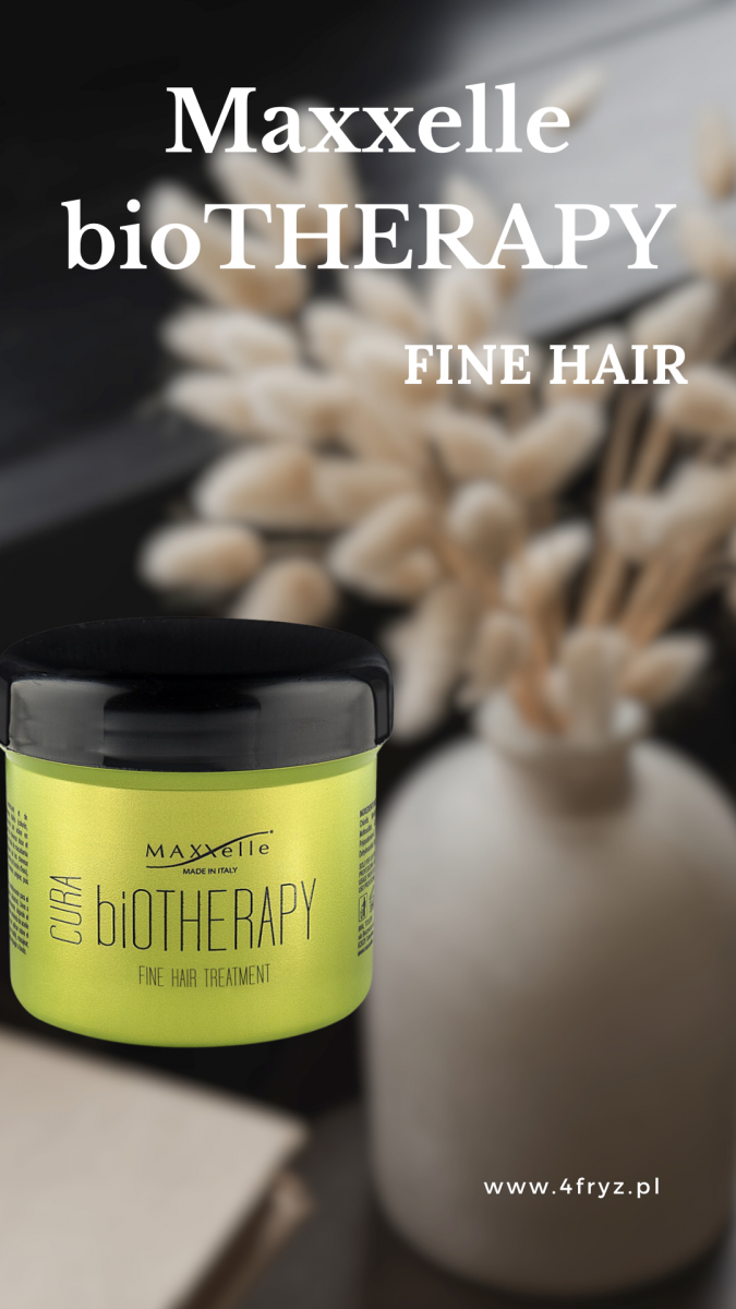 MAXXelle biOTHERAPY FINE HAIR TREATMENT- Maska do włosów cienkich 500ml.