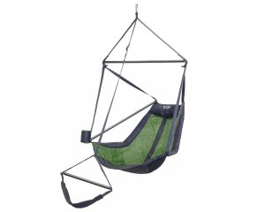 Lounger Hanging Chair, Lime/ Charcoal