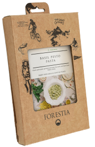 DANIE TURYSTYCZNE MAKARON Z PESTO I BAZYLIĄ 350g FORESTIA