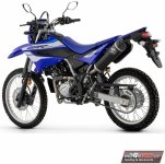 Sportowy wydech ARROW THUNDER ALUMINIUM BLACK + CARBON slip-on końcówka Yamaha WR125R 2026 