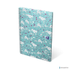 Kołonotatnik B5 60 kartek linia/tagi Floral Oxford 400094959