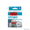 Taśma DYMO D1 - 24 mm x 7 m, czarny / czerwony S0720970 do drukarek etykiet SALE
