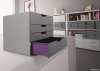 Pojemnik VARICOLOR z 4 szufladkami DURABLE 7606-27