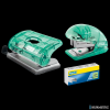 Zszywacz mini Rapid ColourBreeze F4, 10 kartek, 5 lat gwarancji, zielony 5001326