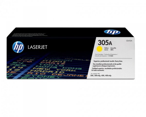 HP Toner nr 305A CE412A Yellow 2,6K