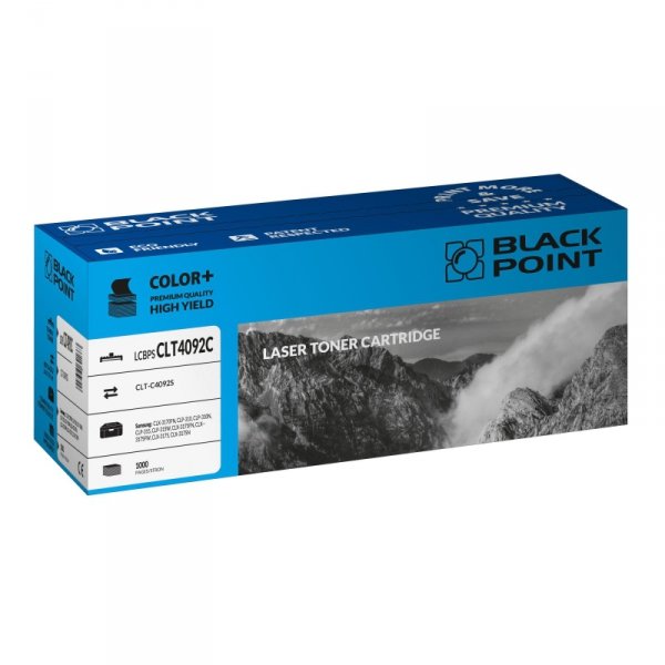 Black Point toner LCBPSCLT4092C zastępuje Samsung CLT-C4092S, niebieski