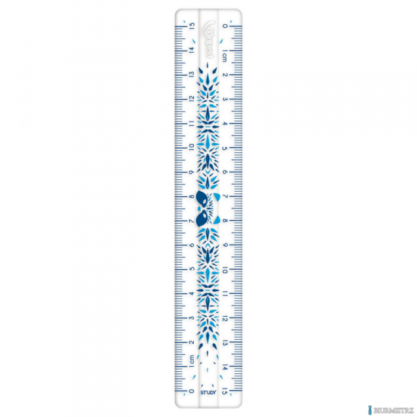 Linijka Study niełamliwa mini friends 15 cm mix kol. torebka 245301 Maped