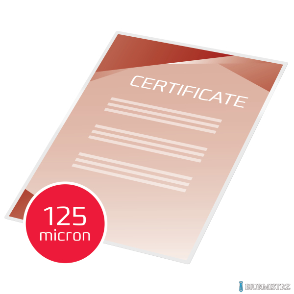 Folia do laminacji GBC A4 125 mikr (100szt) - EZ 3200723 (X)
