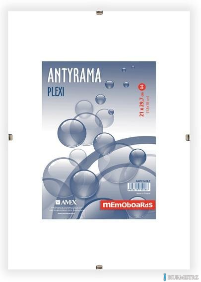 Antyrama plexi 300x400mm MEMOBE ANP30x40