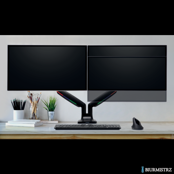 Podwójne ramię do monitora One Touch Kensington K59601WW