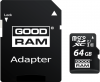 KARTA PAMIĘCI microSD GOODRAM UHS1 CL10 64GB + ADAPTER 100MB