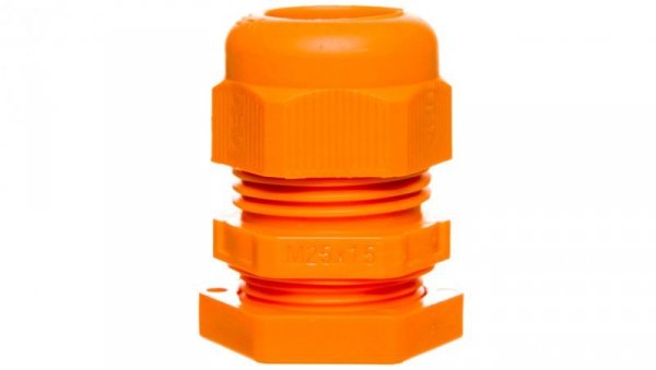 Dławnica kablowa poliamidowa M25 IP68 V-TEC VM25+ OR pomarańczowa 7205663 /10 szt./