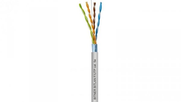 Kabel teleinformatyczny BiTLAN F/UTP kat.5e 4x2x0,5 TI0007 klasa Eca /100m/