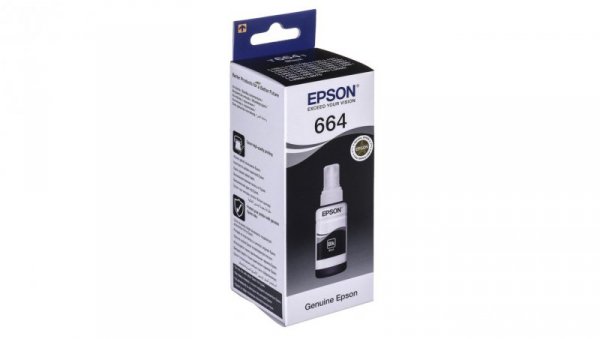 Tusz Epson C13T66414A (oryginał 70 ml czarny)