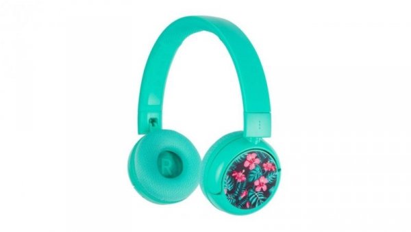 Słuchawki Bluetooth BT dla Nastolatków 85/94dB POP Turkus