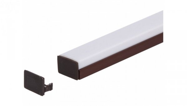 Zaślepka PCV Standard brązowa