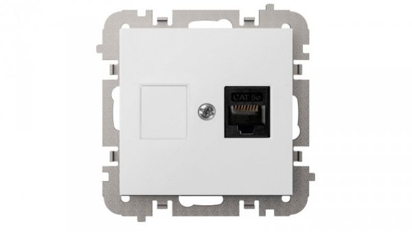 Vestra Gniazdo komputerowe pojedyncze RJ45 bez ramki podtynkowe IP20 biały 3848-10