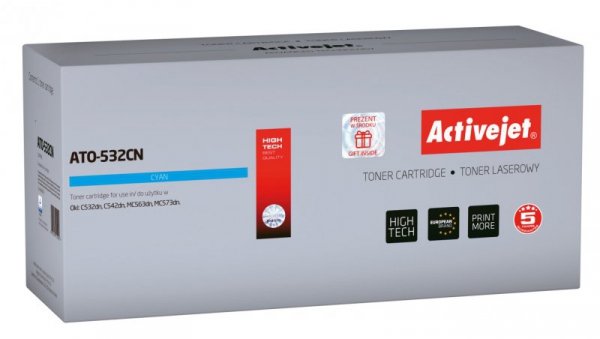 Toner Activejet ATO-532CN (zamiennik OKI 46490403 Supreme 1500 stron niebieski)