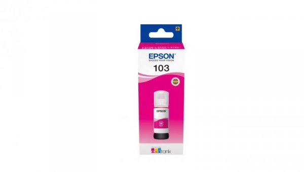 Tusz Epson C13T00S34A (oryginał 103 65 ml czerwony)