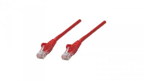 Patch Cord Cat5E UTP 3,0M Czerwony Soho Cca 68369