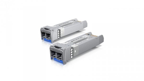 Moduł SFP+ SM, Duplex LC, 10Gbps, 10km Ubiquiti UACC-OM-SM-10G-D-2