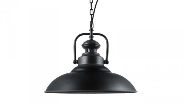 Lampa Wisząca Sufitowa RETRO IL MIO ICELAND 1xE27 Czarna - GOLDLUX