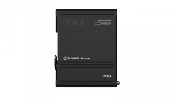 Switch niezarządzalny 4xLAN RJ45 z uchwytem na szynę DIN TSW304