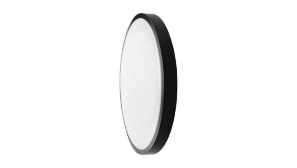 Plafoniera LED 18W 1830lm 4000K IP44 Okrągła fi250 Mleczny Czarna Ramka 76341