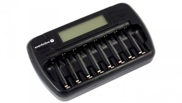 Ładowarka do 8 akumulatorków AA / AAA everActive NC-800