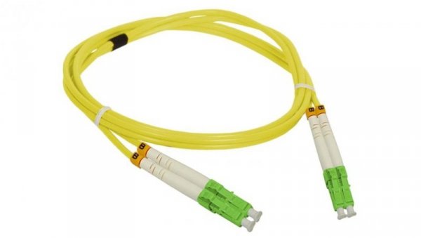 Patch cord SM LC/APC-LC/APC duplex 9/125 1.0m ALANTEC