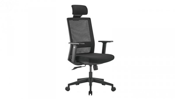 Fotel biurowy ergonomiczny premium z wysokim oparciem Ergo Office, max 150kg, ER-425