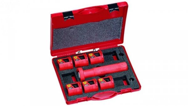 Narzędzie do zdejmowania izolacji z żył kabla SN typu PAS pod końcówkę kablową FSI 150 17170 ZESTAW 16-70mm2 uchwyt+6szt+3noże+w
