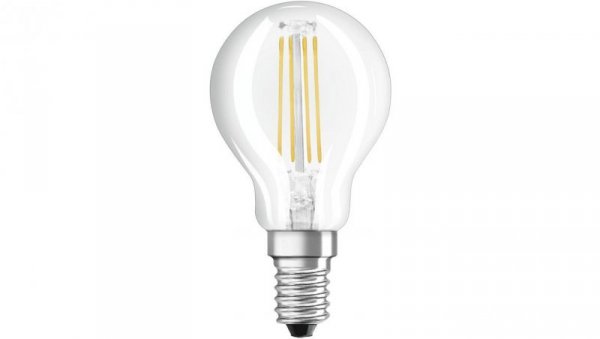 Żarówka LED E14 P45 CL 6,5W = 60W 806lm 2700K Ciepła 320 Filament Ściemnialna OSRAM SUPER STAR