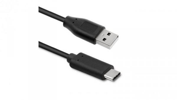 Qoltec Kabel USB 3.1 typ C męski USB 2.0 A męski 1.5m